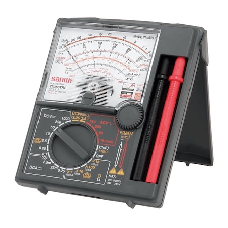 Sanwa Analog Multimeter with Built-In Case YX360TRF